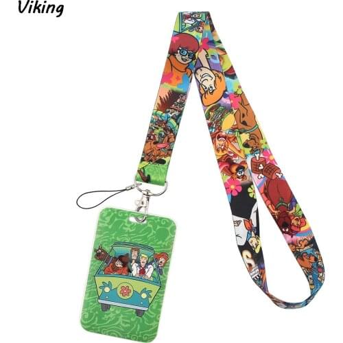 20pcs/lot G1613 Cartoon Funny Animals Hard Staff Identification Name Badge ID Card Access Exhibition Card With Lanyards