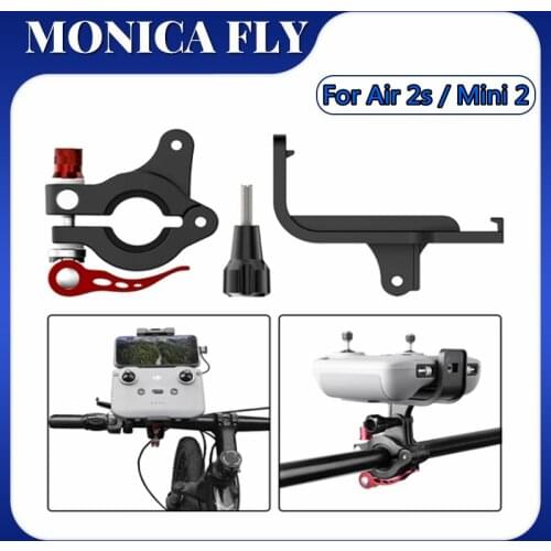 Remote Controller Holder on Bicycle Fixed Bracket Mount Release Remote Controller for DJI Mavic Air 2s/ Mini 2 Drone Accessories