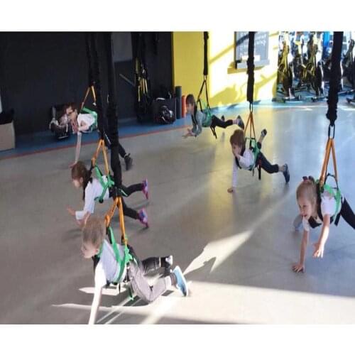 Kids Gravity Yoga Dance Bungee Workout Training Gym Heavy Rope Fitness Equipment Resistance Band
