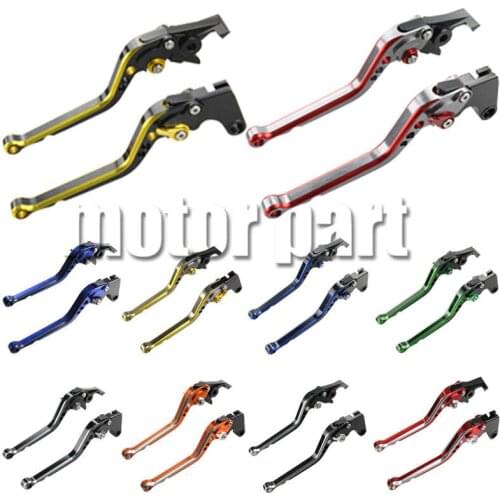 For 2012-2014 Ducati 899 1199 Panigale S Tricolor Monster 1200 S Mixed-color Adjustable CNC Motorcycle Long Brake Clutch Levers