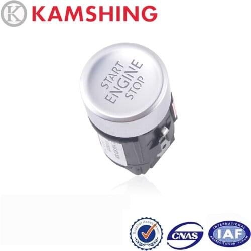 CAPQX For VW Golf 7 MK7 VII 2014 2015 Engine One-Button Stop Start Push Button Keyless Car Start Stop Switch OEM#5GG959839