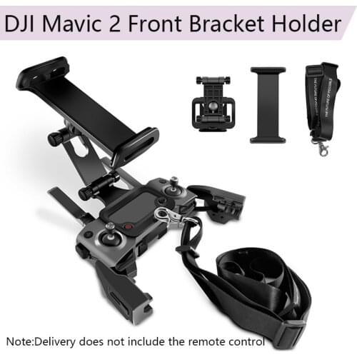 Bracket Phone Tablet Front plate Bracket Holder for DJI Mavic 2 Pro Zoom Mount Clip for Pad lanyard Remote Control Holder