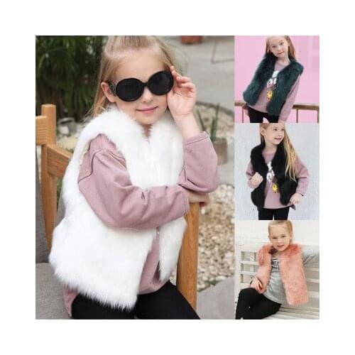 Top brand Shipping Fashion Free Faux Fur Vest MT0904 high quality