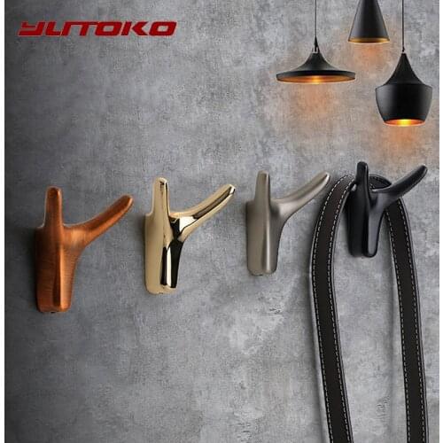YUTOKO Bull Head Wall Hook Clothes Coat Hat Hanging Hook Racks Kitchen Hardware Key Hanging Hook Hanger Decorative Wall Hardware