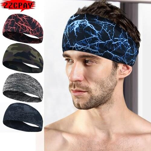 Wholesale Sports Yoga Hair Headband Perspiration Breathable Running Cycling Dance Fitness Antiperspirant Belt Protect Turban