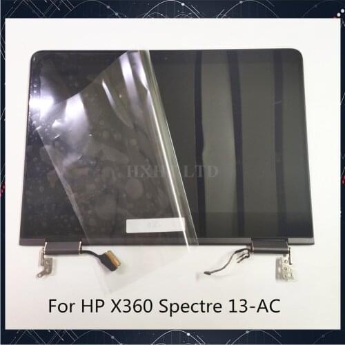 Original For HP Spectre X360 13-AC Series LCD Touch screen assembly 1920*1080 3480*2160 Black Silver Fully Tested