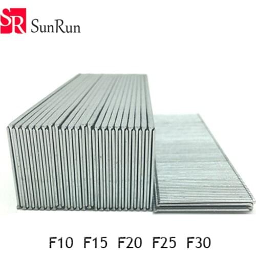 5000pcs striaight Straight row nail gas row nail gun pneumatic nail F30/F25/F20/F15/F10 home staple furniture nail