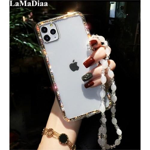 Luxury Bling Crystal Capa Cover Cases For Samsung S6 S7 S8 S9 S10 S20 S21 PLUS Note 5 8 9 10 20 Diamond Coque Fundas Coque
