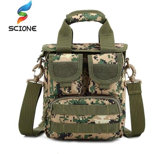 Outdoor Sports Tactical Shoulder Bag Military Messenger Bags Waterproof Camping Hiking Crossbody Handbag Hunting Backpack XA786Y