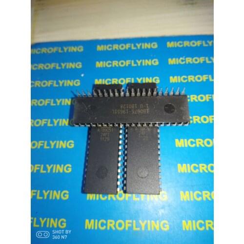2PCS AT89C51 AT89C51-24PI DIP-40 IN STOCK