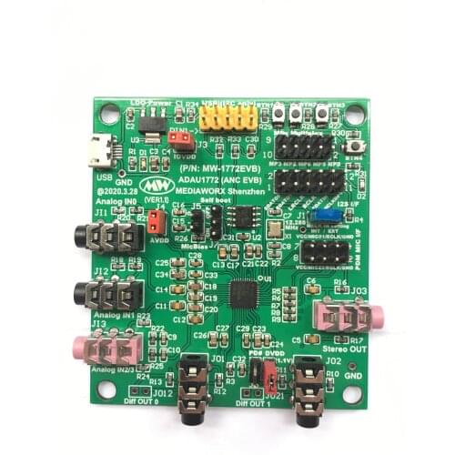 ADAU1772/1777 Development Board MIC Test Board PDM to I2S