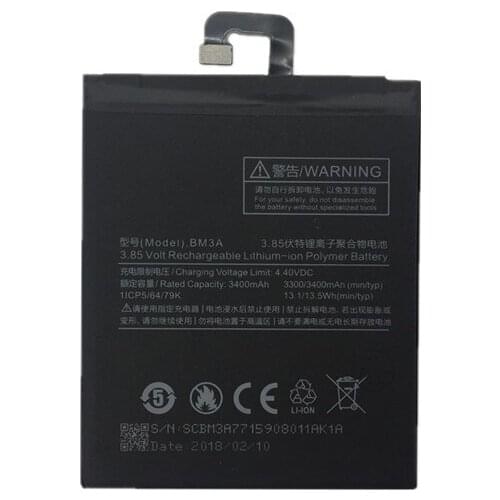 BM3A Phone Battery For Xiaomi Note 3 Replacement Battery 3300mAh High Capacity Phone Batteries with Repair Tools