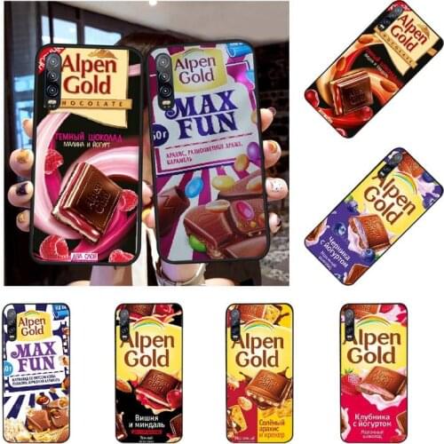 PENGHUWAN Funny Chocolate Russian DIY Luxury Phone Case for Huawei Honor 20 10 9 8 8x 8c 9x 7c 7a Lite view