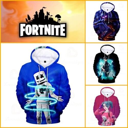 Child Hoodie Fortnite Victory Shoot Game 3D Sweatshirt Babys Clothing Harajuku Jacket Cute Kids Hero Tops Boys Girls