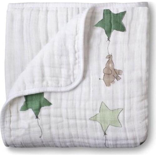 Adamant ant aden anais 2 Layers Blanket Swaddleing Infant Cotton Bedding Sheet Muslin Travel Blanket for Babies For Newborn