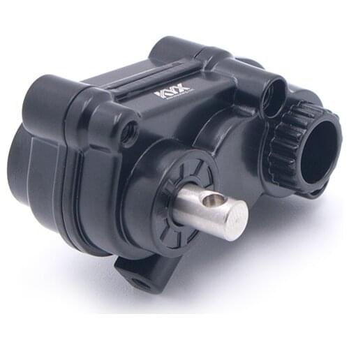 KYX Racing Metal Transmission Gearbox Transfer Upgrades Parts Accessories for 1/10 RC Crawler Car Axial SCX10 II 90046