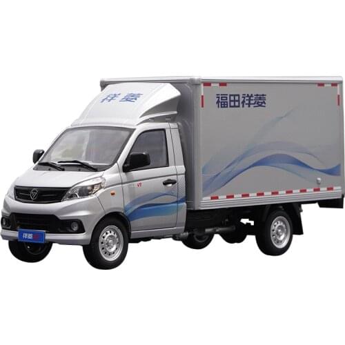 Diecast 1/18Scale Foton Xiangling V1 Van Truck Mold Light Alloy Car Model Metal Adult Collection Souvenir Ornaments Hot Toys