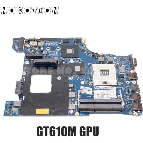 NOKOTION QILE1 LA-8131P 04W4019 MAIN BOARD For Lenovo Thinkpad Edge E430 Laptop Motherboard 14 inch HD4000 GT610M GPU DDR3