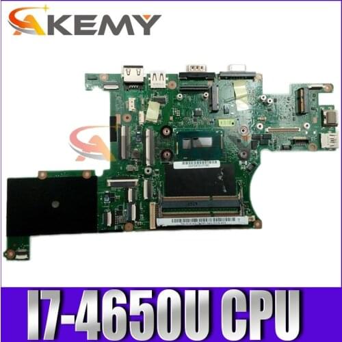 Original Laptop motherboard For DELL Latitude 14 ruggde E5404 E7204 Mainboard 0X5VFR CN-0X5VFR COMBO SR16H I7-4650U CPU