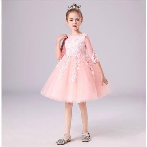 Summer Dress For Girls Wedding Womens Clothes Children Traces Of Summer Baby Girl Dress Clothes For A 6-Year-Old Girl