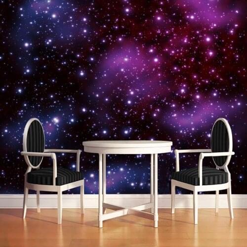 Custom 3D Photo Wallpaper For Bedroom Walls Starry Sky Modern Art Wall Painting Living Room Restaurant Decor Papier Peint Mural