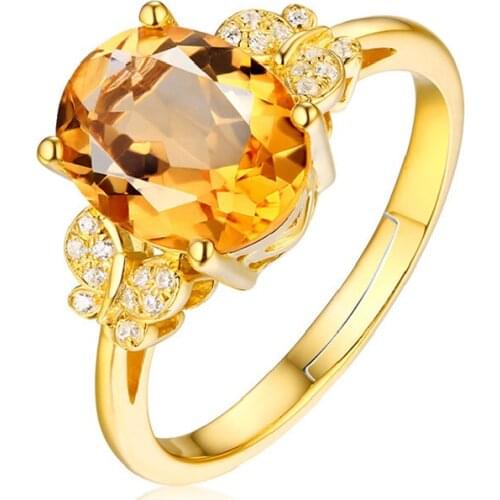Copper-Plated 18K Gold Live Mouth Adjustable Inlay Bow Zircon Ring Femininity Noble Iive Mouth Ring