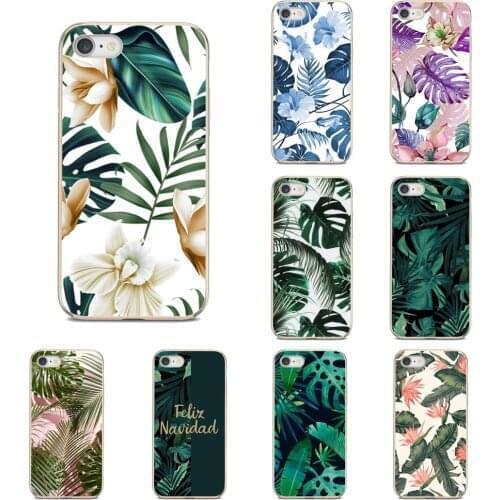 Plantain Banana Leaf Plants For Samsung Galaxy A10 A30 A40 A50 A70 M30 J3 J5 J7 2015 2016 2017 Europe Silicone Phone Cases Cover