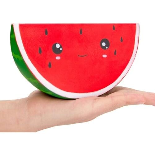 Jumbo Squishies Slow Rising Squishy Ssmiley Watermelon Squishys Toys Kawaii Scented Squeeze Toys Stress Relief Toys Novelty Toys