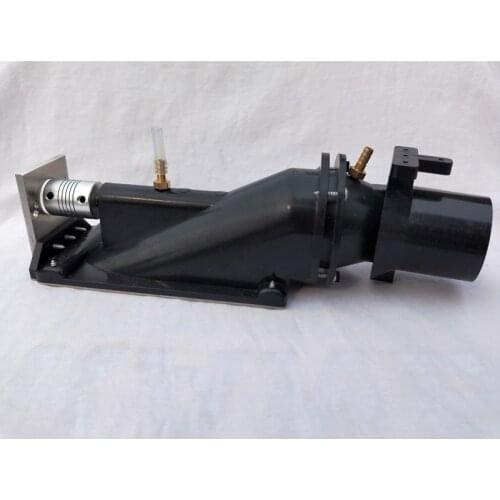 1PCs Turbo Water Jet Engine Dinghy 40mm Spray Thruster Propulsion for 800-1200mm DIY RC Fishing Boat Electric Pump Kits Parts