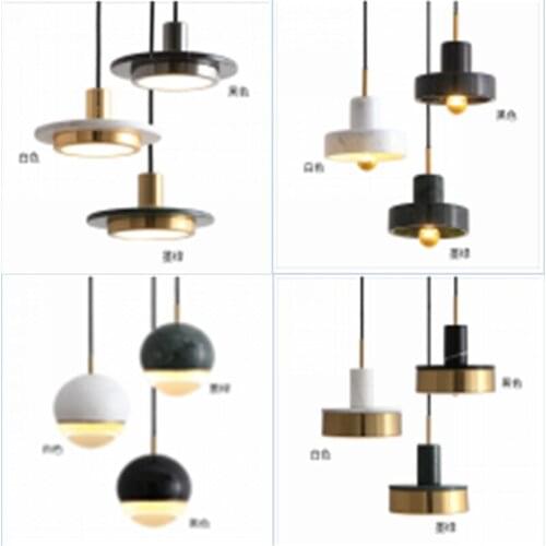 Vintage led wall moon lamp hanging lamp lustres lampes suspendues living room decoration nordic decoration home