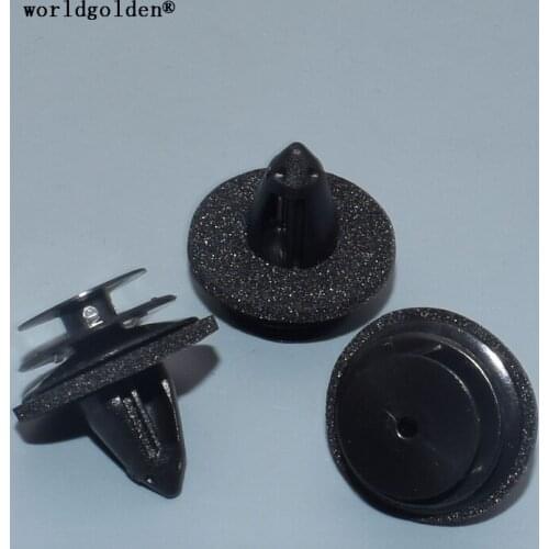 Worldgolden 100pcs Door Inner Liner Retainer for Nissan#84953-AU100(84953AU100) 80999-VE000(80999VE000)