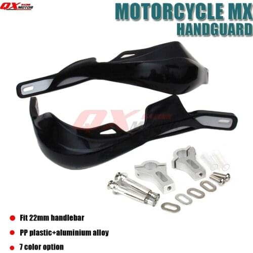 Dirt Bike Motorcross Motorcycle Handlebar Guard handguards Hand Brush Guards Fit 7/8" 22mm Handlebar Motorcycle Hand Guards