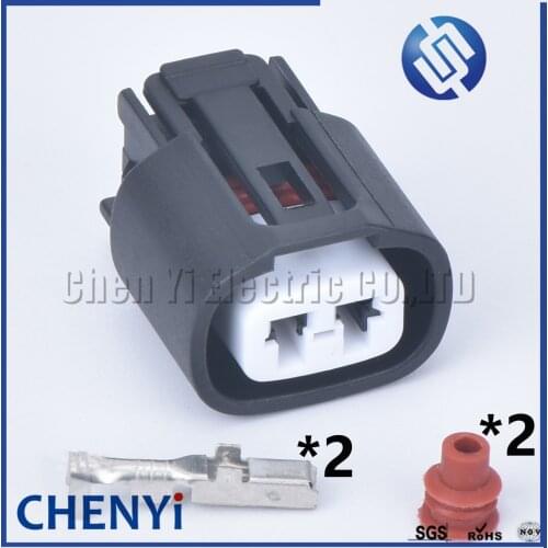 1 set 2 pin 2.2mm car Sensor Plug 6189-0706 Female ABS auto Sensor Connector Automotive Connector For Toyota