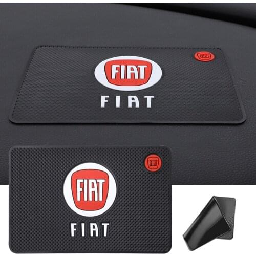 1Pcs Car Styling Non-Slip Mat Fixed Cell Phone For Fiat Tipo Doblo Punto Abarth 500 500L 500X Panda Linea Strada Palio Bravo UNO