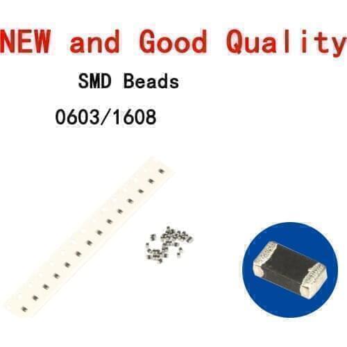 100pcs/Lot 0603/1608 SMD Beads 120R 120 ohm 400mA ±25% 100MHz New and Good Quality