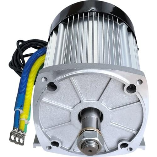 2200W 60V 72V 4000RPM 4600RPM, 5000RPM, 5600RPM electric tricycle, four-wheeler, DC brushless differential motor
