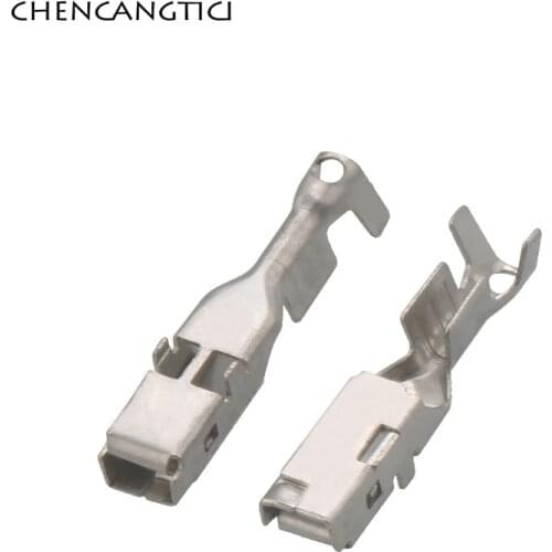 50 Pcs Auto Wire Terminal Crimp Loose Pins 3 mm Splice For Car Electric Connector 7116-4111-02 7116-4110-02