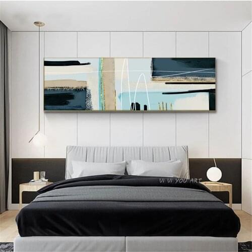 Abstract Geometric 100 Hand Painted Oil Painting On Canvas Wall Art Paintings Vintage Poster Art For Living Room