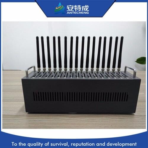 Antecheng 4G LTE 16 ports modem pool SIM7100A with new design for America market