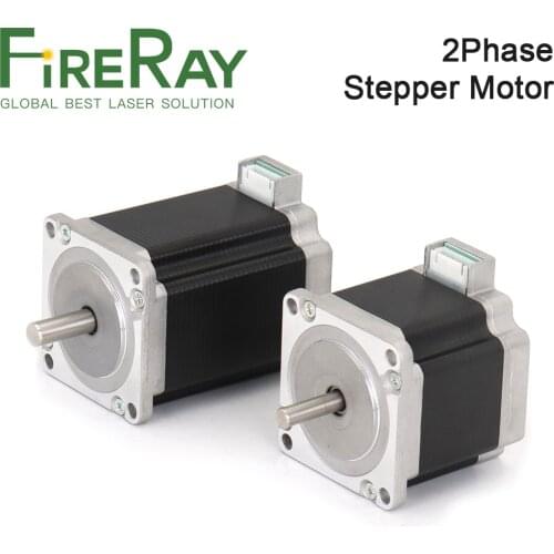 FireRay 2Phase DC Hybrid Stepper Motor 57mm NEMA23 Y07-59D1-17151 Shaft Dia8mm Y07-59D1-3260 Shaft Dia.6.35mm for Y2SD2 Driver