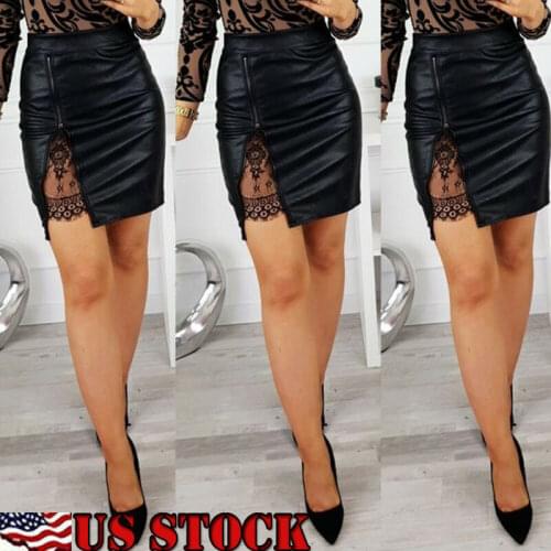 Meihuida Lace Pencil Skirts