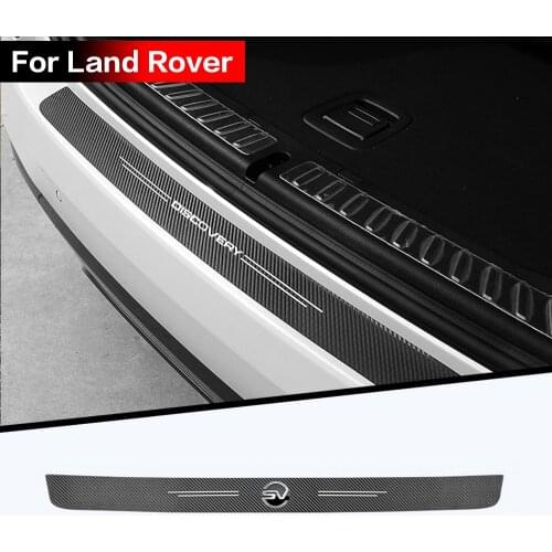 Car sticker carbon fiber car trunk bumper decoration modified For Land Rover DISCOVERY EVOQUE SPORT SV VELAR VOGUE Autobiography