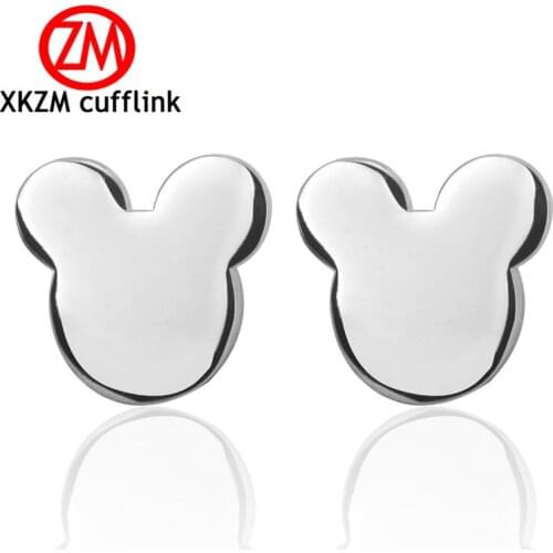 New arrival Luxury shirt Mouse design cufflink for mens Brand cuff buttons cuff links High Quality abotoaduras Jewelry