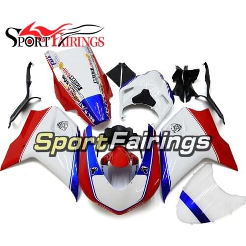 Full Fairings For DUCATI 1198 1098 1098s 848 07-12 2007 2008 2009 2010 2011 2012 ABS Motorcycle Fairing Kit Bodywork Racing Red