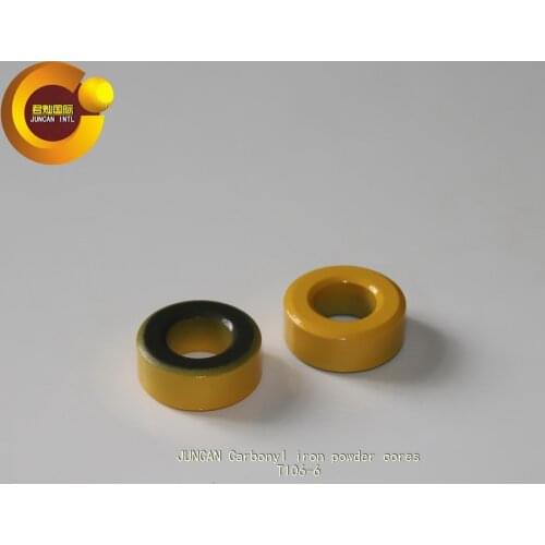 T106-6 High frequency rf carbonyl iron powder cores