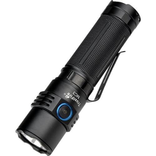 TrustFire MC3 EDC LED Flashlight 2500 Lumens Torch Magnetic USB Rechargeable CREE XHP50 Flash Light Camping 21700 Lamp Outdoor