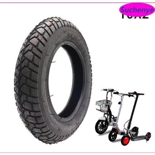 10x2.0 Outer tyre 10x2 (54-152) Electric Scooter 10 inch Inflatable Outer Tire For Balance Scooter Gas Electric Scooters E-Bike