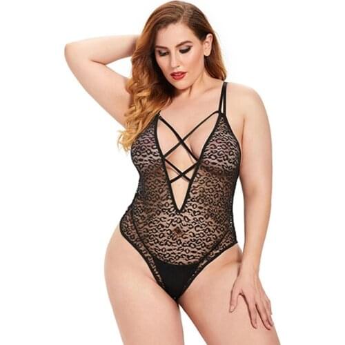 Women Girl Lace Underwear Plus Size Lingerie Corset One Piece Pajamas woman erotic sexy lingery woman sexy clothing 3xl-5xl