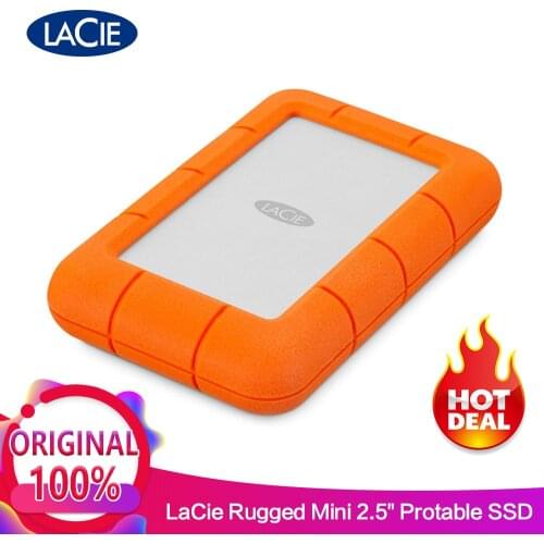 Seagate LaCie Rugged Mini External HDD 1TB 2TB 4TB USB 3.0 5400RPM 2.5" Portable Hard Drive 100% 0riginal