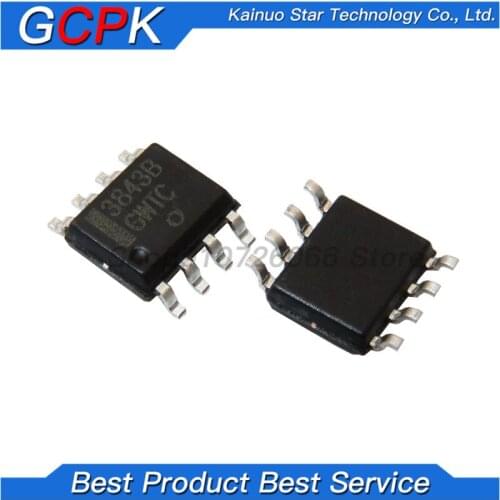 10pcs UC3843A SOP8 UC3843B SOP UC3843 3843B 3843A SOP-8
